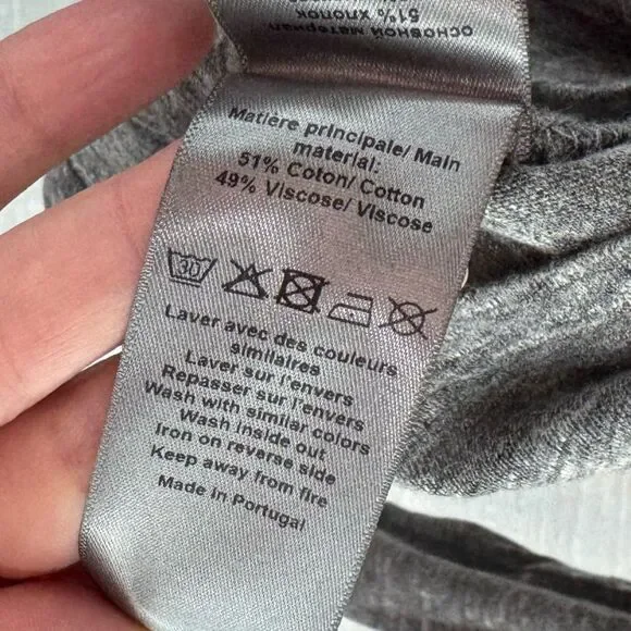 Zadig & Voltaire Willy Chine Love rhinestone Long Sleeve Top - Picture 8 of 8